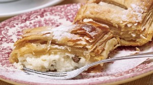 Strudel cu branza de vaci